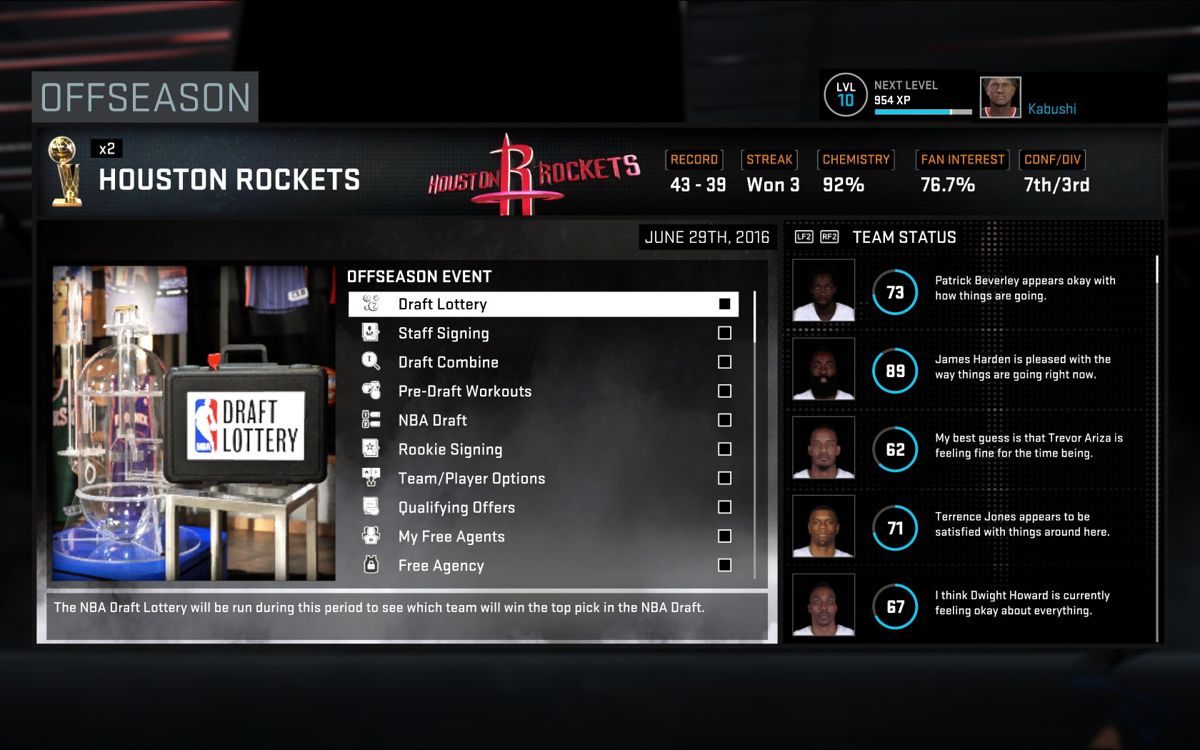 NBA 2K16 screenshot 4 for Playstation 3